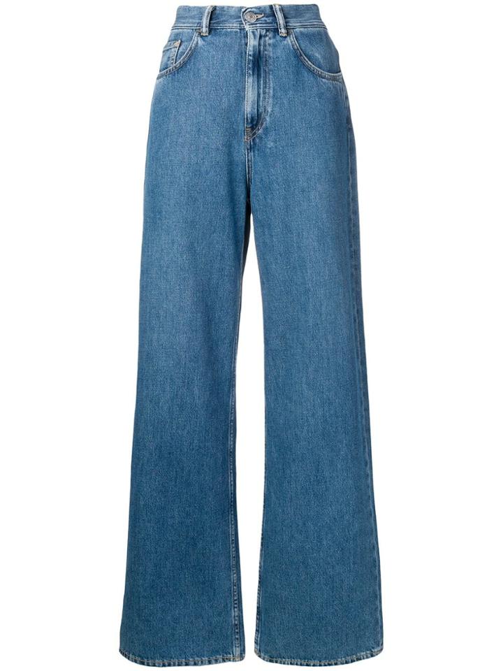 Haikure Wide-leg Jeans - Blue