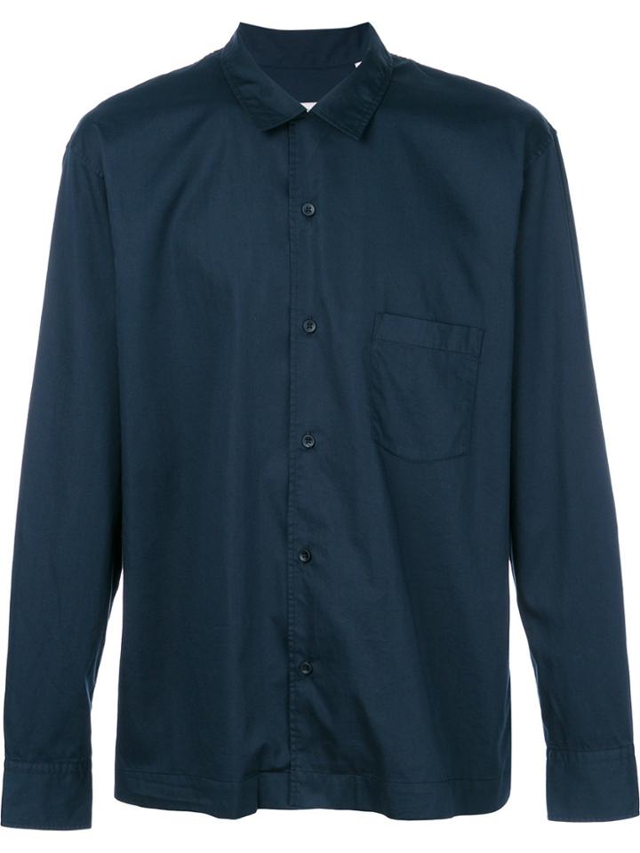 Mauro Grifoni Long Sleeve Shirt - Blue