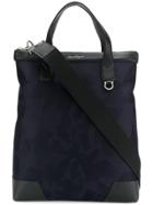 Salvatore Ferragamo Logo Tote Bag - Blue