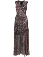 Talbot Runhof - Koro Dress - Women - Polyester/spandex/elastane/viscose - 44, Grey, Polyester/spandex/elastane/viscose