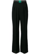 Christopher Kane Jewel Crepe Trousers - Black