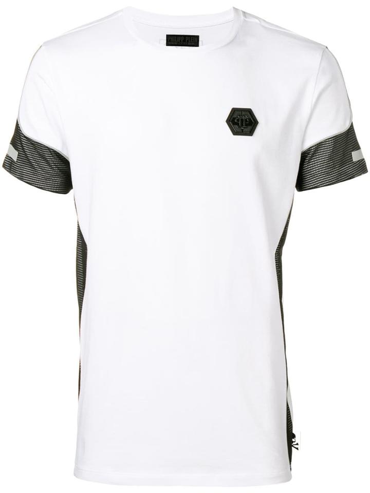 Philipp Plein Contrast Detail T-shirt - White