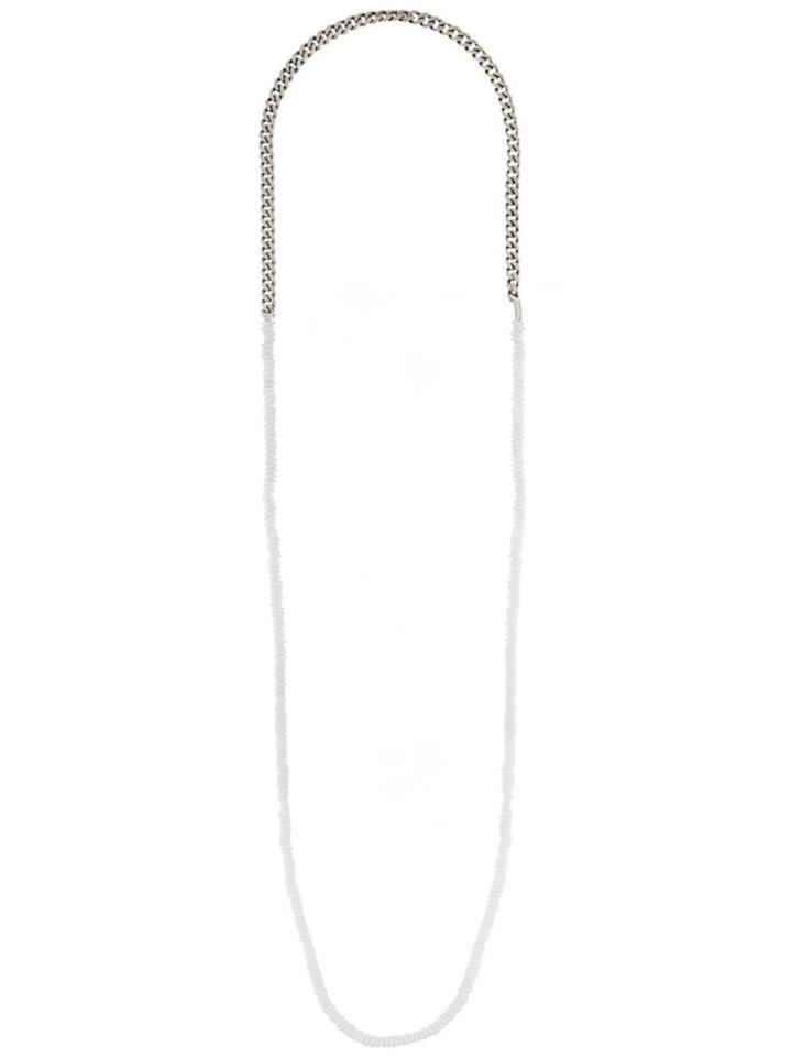 Oamc Silver-tone Chain Long Necklace