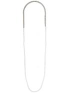 Oamc Silver-tone Chain Long Necklace