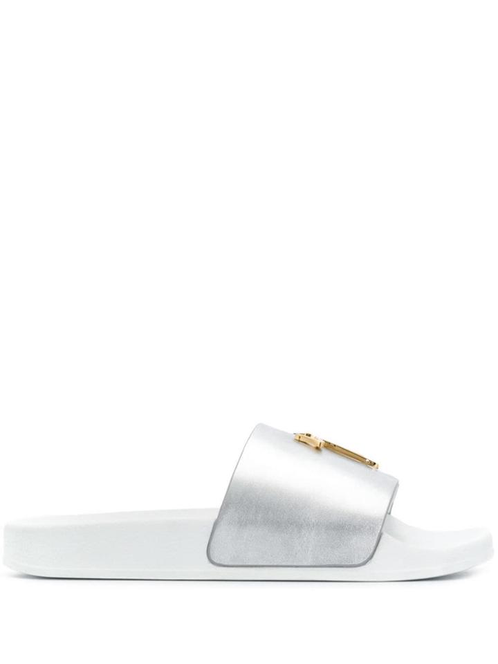 Giuseppe Zanotti Burela Slides - Silver