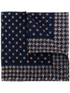 Brunello Cucinelli Spotted Pocket Scarf - Blue