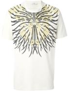 Versace Collection Arabesque Print T-shirt, Men's, Size: L, Nude/neutrals, Cotton