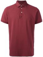 Al Duca D'aosta 1902 Classic Polo Shirt, Men's, Size: Xxl, Red, Cotton/spandex/elastane
