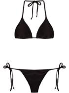 Brigitte 3 Pieces Bikini Set - Black