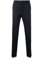 Ami Paris Fitted Leg Trousers - Blue
