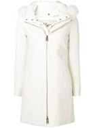 Herno City Glamour Parka Coat - Nude & Neutrals