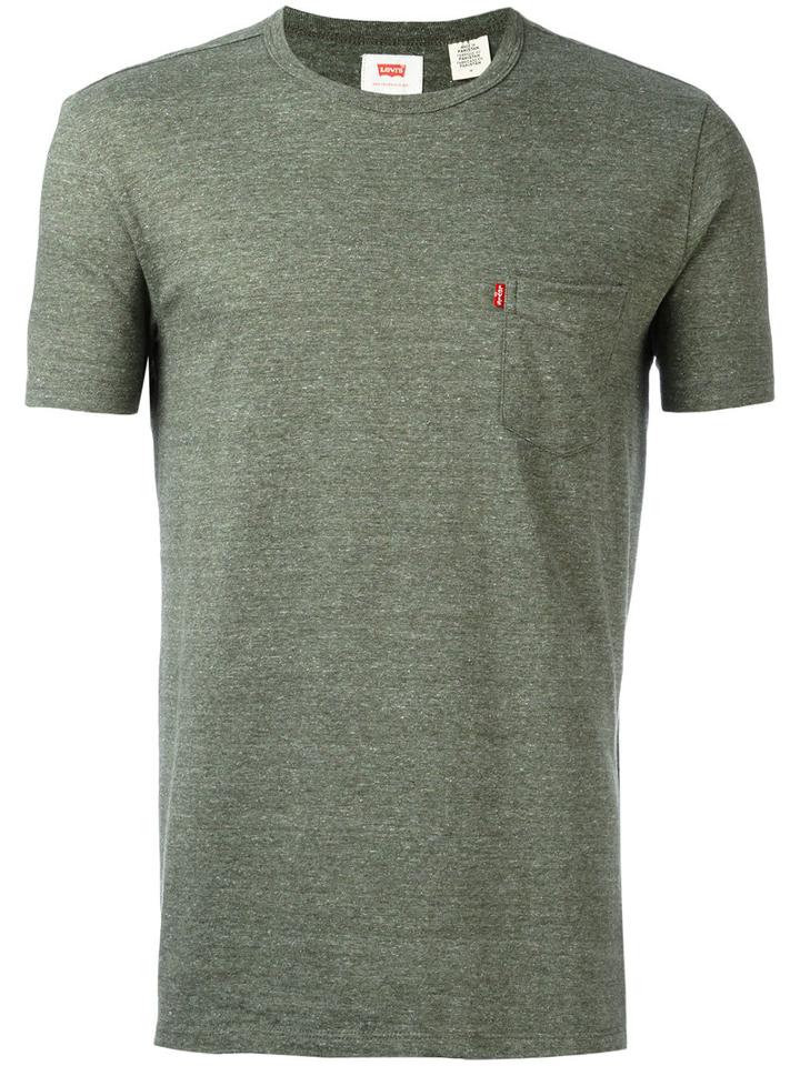Levi's Sunset Pocket T-shirt, Men's, Size: Medium, Green, Cotton/viscose