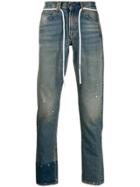 Off-white Straight-leg Denim Jeans - Blue