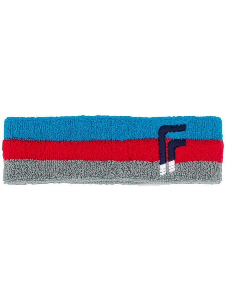 Facetasm Terry Headband - Blue