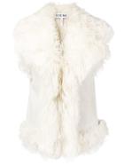 Loewe Shearling Gilet - Nude & Neutrals