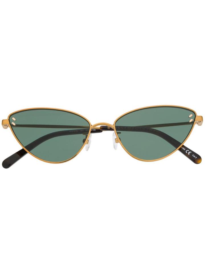 Stella Mccartney Cat Eye Sunglasses - Gold