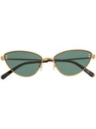 Stella Mccartney Cat Eye Sunglasses - Gold