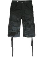 Maharishi Military Printed Shorts - Black