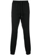 Saint Laurent Drawstring Fitted Trousers - Black