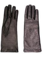 Fabiana Filippi Classic Fitted Gloves - Black