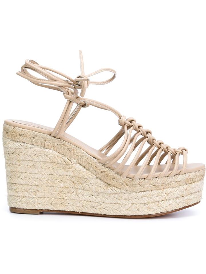 Chloé 'jamie' Strappy Wedge Sandals