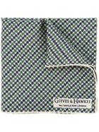Gieves & Hawkes Classic Woven Scarf - Green