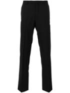 Ermenegildo Zegna Tailored Trousers, Men's, Size: 54, Black, Wool