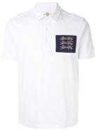 Kent & Curwen Three Lions Polo Shirt - White