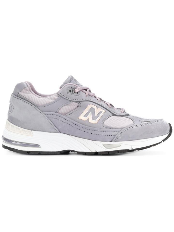 New Balance 991 Sneakers - Pink & Purple