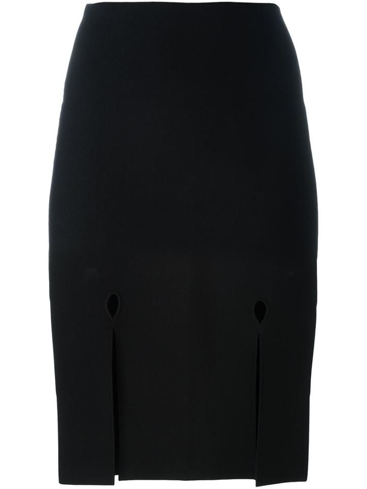 Alexander Wang Slit Detailed Pencil Skirt