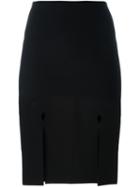 Alexander Wang Slit Detailed Pencil Skirt