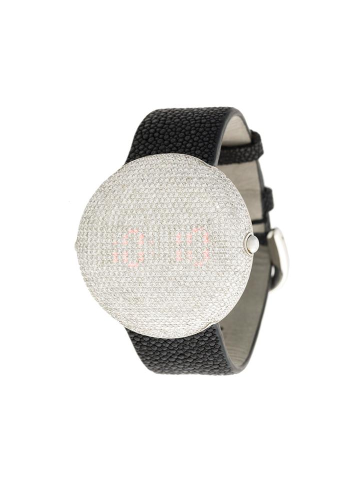 Christian Koban Clou Diamond Watch - White