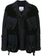 Yoshiokubo Military Style Blazer Jacket - Blue