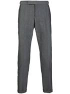 Thom Browne Selvedge Stripe Skinny-fit Trouser - Grey