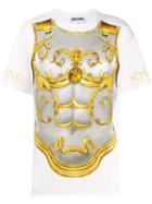 Moschino Armour Print T-shirt - White