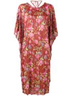 Balenciaga - Short Gospel Dress - Women - Silk/viscose - 34, Red, Silk/viscose