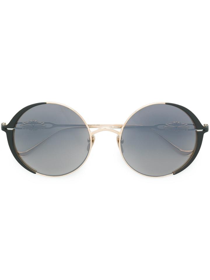 Chrome Hearts Round-frame Sunglasses - Black