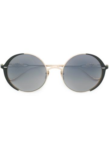 Chrome Hearts Round-frame Sunglasses - Black
