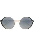 Chrome Hearts Round-frame Sunglasses - Black