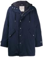 Zadig & Voltaire Kattle Amo Tech Parka Coat - Blue