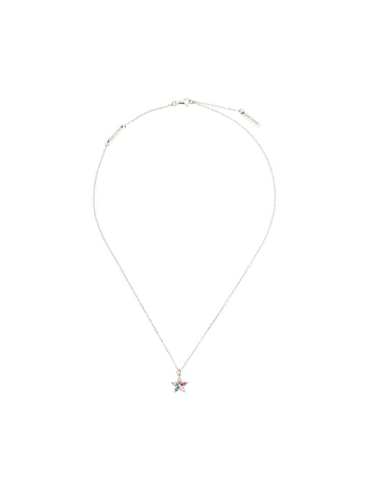 Marc Jacobs Rainbow Star Pendant Necklace - Metallic