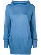 Eleventy Knitted Sweatshirt - Blue
