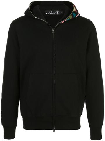 Bape Shark Zip-front Hoodie - Black