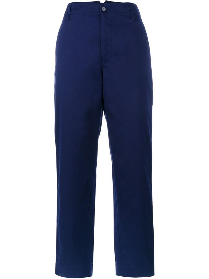 Golden Goose Deluxe Brand Cotton-twill Wide-leg Trousers