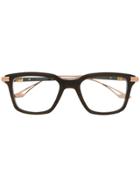 Dita Eyewear Square Frame Sunglasses - 02 Brn-rgd