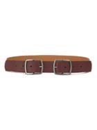 Alcaçuz Visco Leather Belt - Brown