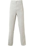 Transit Loose Fit Trousers, Men's, Size: L, Grey, Linen/flax
