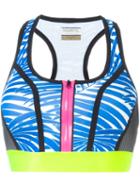 Monreal London Signature Palm Print Sports Bra
