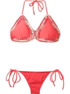 Brigitte Crochet Triangle Bikini Set