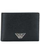 Emporio Armani Classic Logo Wallet - Black